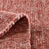 Wollteppich Natur | Reine Schur-Wolle Handweb Teppich im Skandinavischen Design | Rot